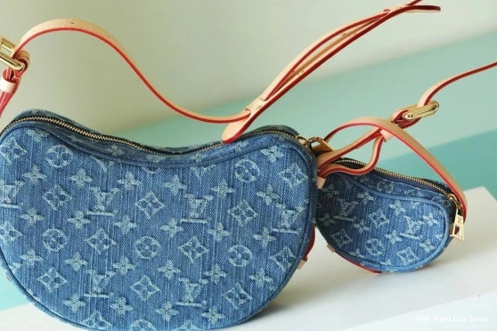 Aaa replica bags VUITTON MM Croissant LOUIS 0803